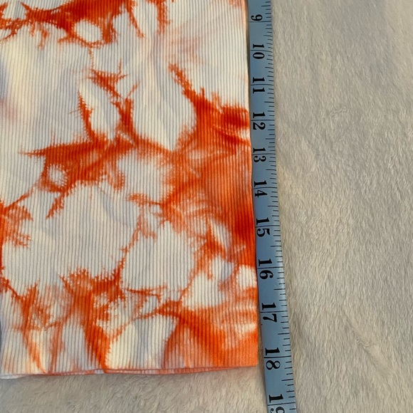 NWT. Charlotte Russe 2-piece biker shorts with matching bralette. Size L. - Picture 10 of 10